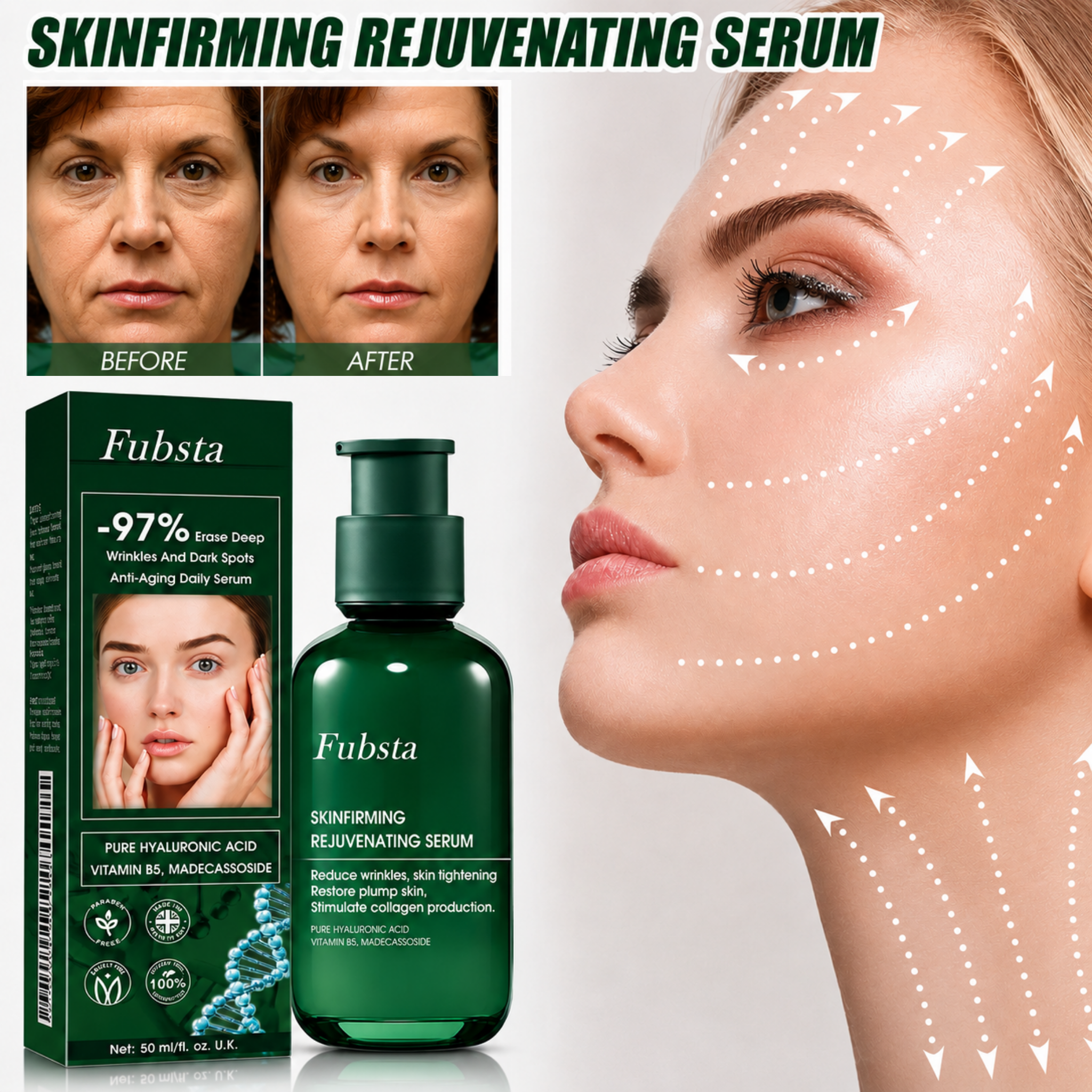 🔥👩‍⚕️ Fubsta  SkinFirming Rejuvenating Serum ✨