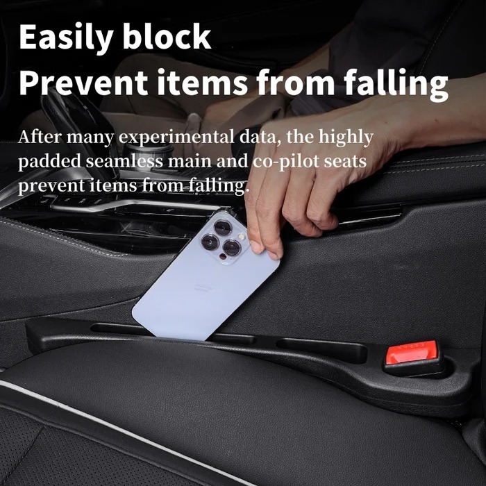 GapGuard Pro – Ultimate Car Seat Gap Filler & Organizer