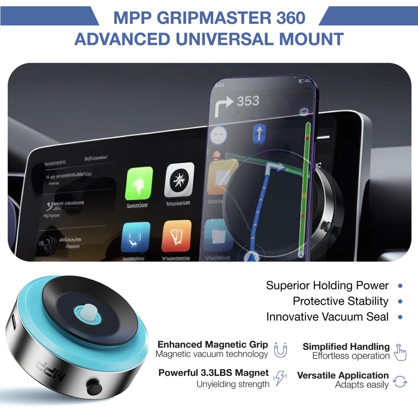 🔥360° Rotation Sucker Magnetic Phone Holder